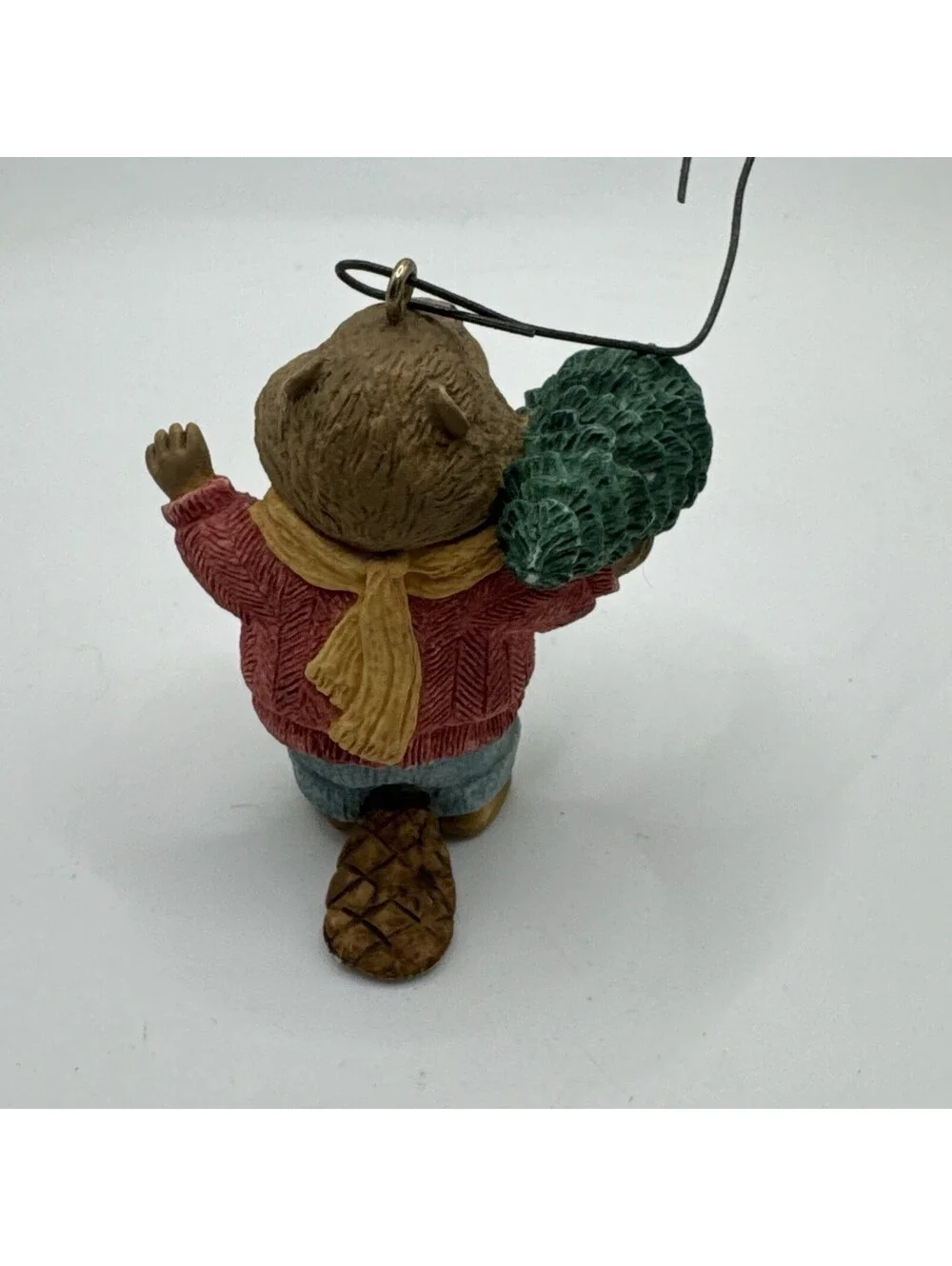 Hallmark Keepsake Ornament 1991 Yule Logger ~ Tender Touches -